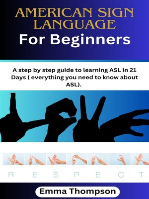 cover image of American Sign Language For Beginners